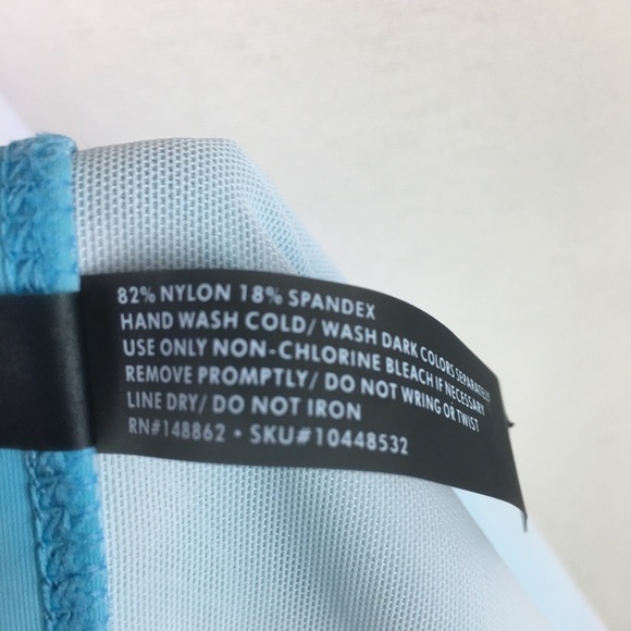 Torrid Light Blue Twist Front Ocean 2 Piece Swim - Picture 12 of 12